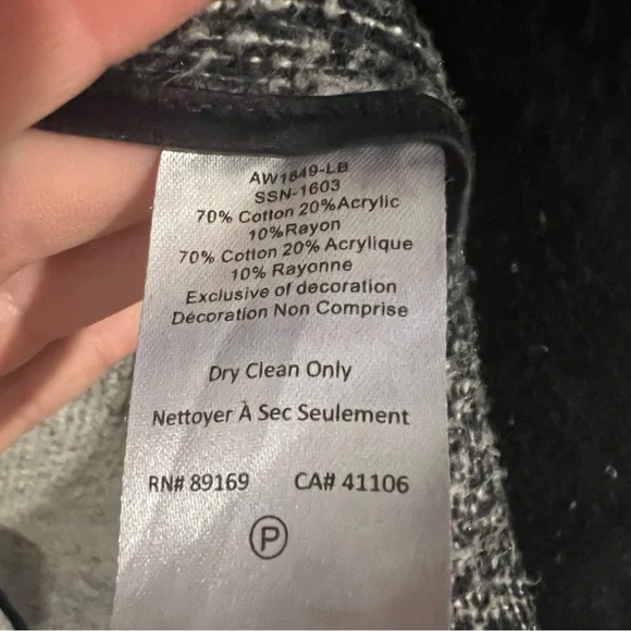 ATM Anthony Thomas Melillo Kimono Overcoat Heather Gray Women Size Small $795